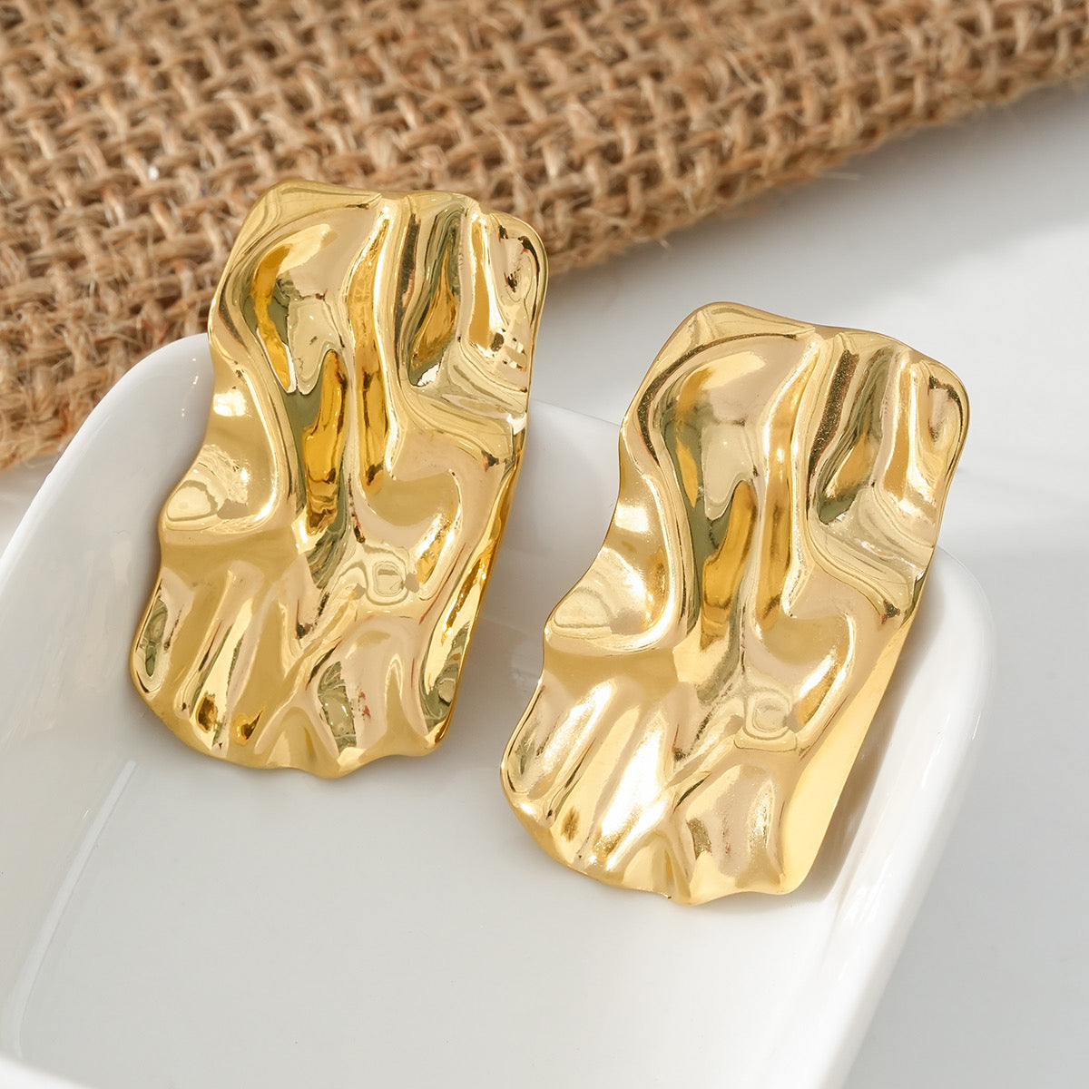 Boucles d’oreilles «Catalina » (acier inoxydable)