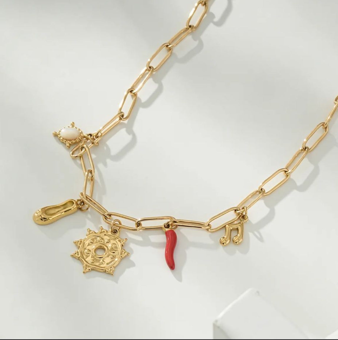 Collier « Musica » (100% acier inoxydable)