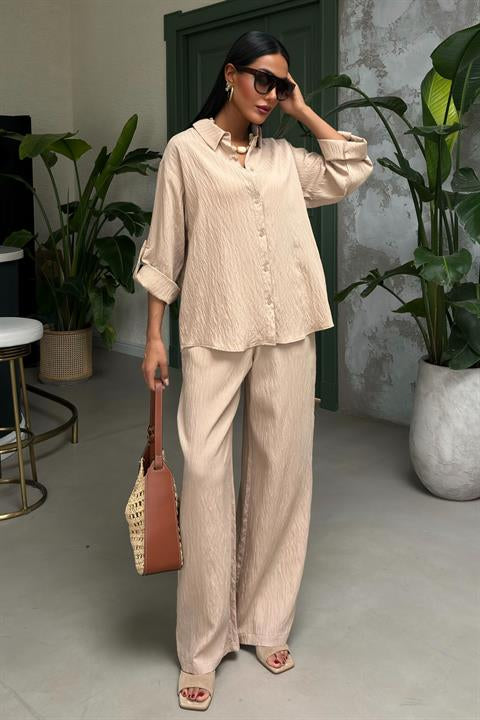 Ensemble marron glacé