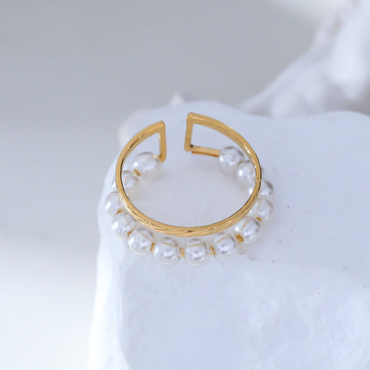 Bague "Sarah", (Taille unique réglable)